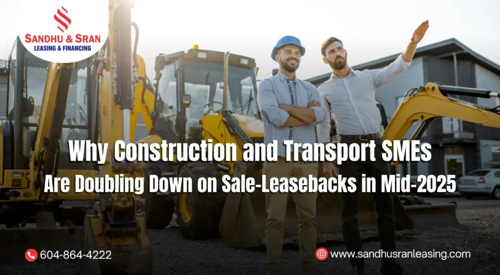 Why Construction and Transport SMEs Are Doubling Down on Sale-Leasebacks in Mid-2025