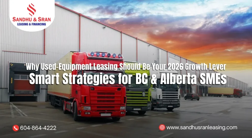 Why Used-Equipment Leasing Should Be Your 2026 Growth Lever Smart Strategies for BC & Alberta SMEs
